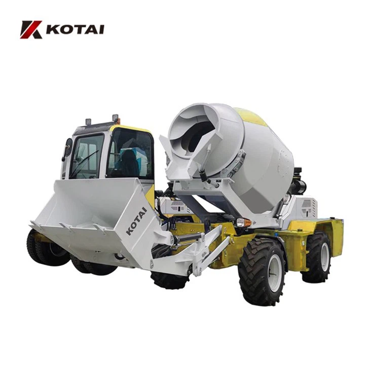 Self Loading Concrete Mixer factory